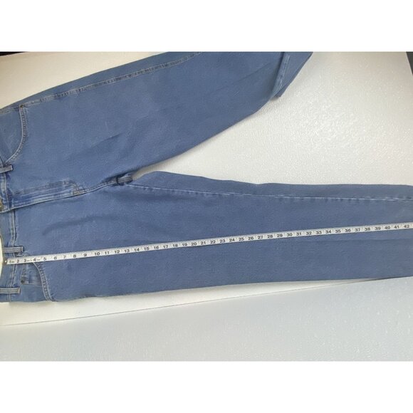 Rivet Supply Co. Classic Medium Wash Blue Jeans Men's Size 38x32 100% Cotton - Picture 6 of 10